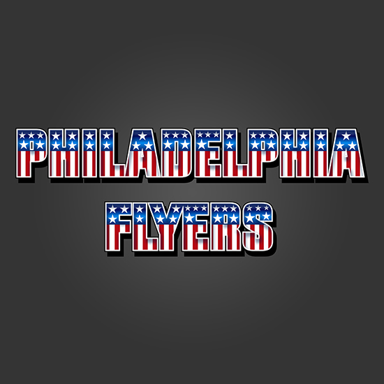 Philadelphia Flyers American Captain Logo vinyl decal